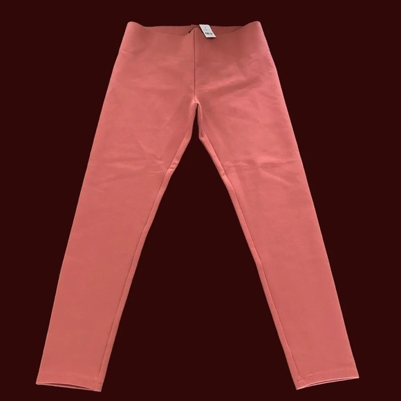 New LOFT Pink High-Waisted Leggings NWT Medium - Picture 2 of 8